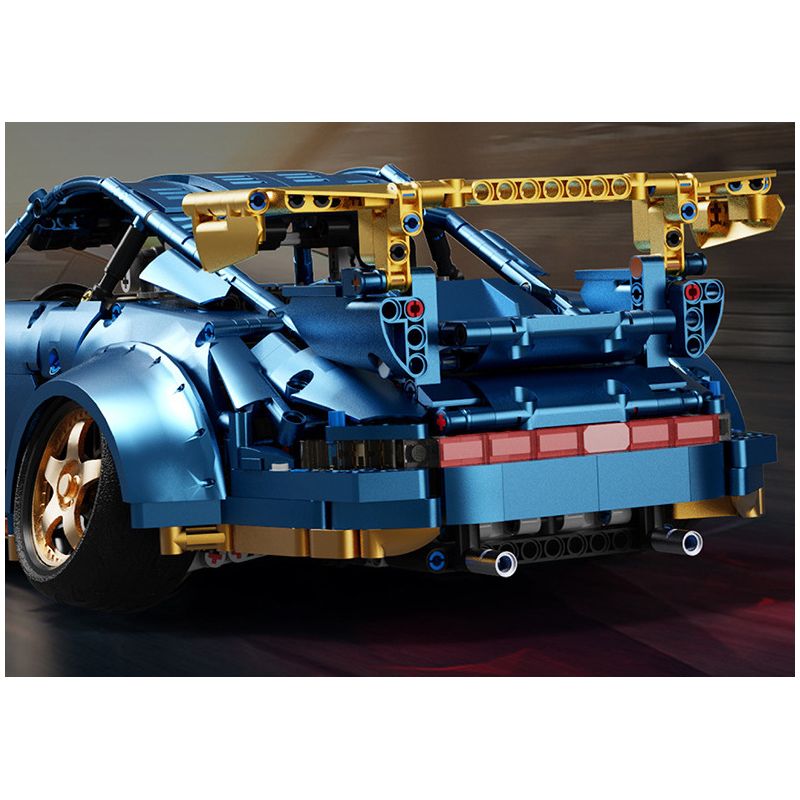 HAPPY BUILD SHINEYU XINYU YC-23006 23006 YC23006 non  MẠ ĐIỆN DÁNG THẤP XE THỂ THAO PORSCHE 911 1:10 tỷ lệ 1:10 bộ đồ chơi xếp lắp ráp ghép mô hình  Kỹ Thuật Công Nghệ Cao Mô Hình Phương Tiện