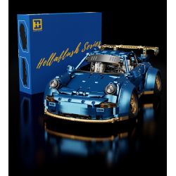 HAPPY BUILD SHINEYU XINYU YC-23006 23006 YC23006 non  MẠ ĐIỆN DÁNG THẤP XE THỂ THAO PORSCHE 911 1:10 tỷ lệ 1:10 bộ đồ chơi xếp lắp ráp ghép mô hình  Kỹ Thuật Công Nghệ Cao Mô Hình Phương Tiện