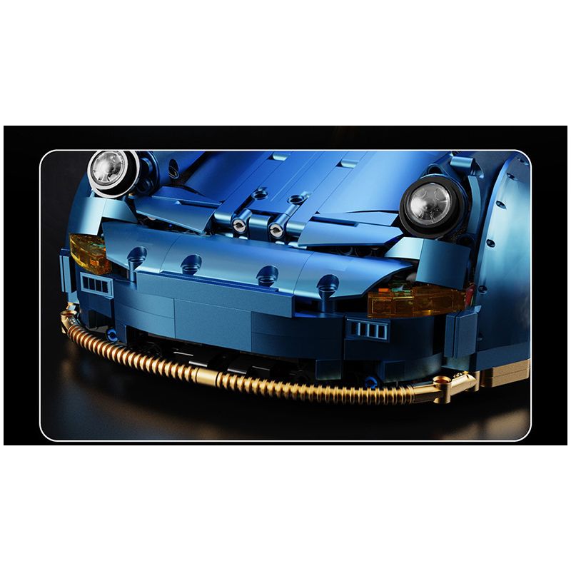 HAPPY BUILD SHINEYU XINYU YC-23006 23006 YC23006 non  MẠ ĐIỆN DÁNG THẤP XE THỂ THAO PORSCHE 911 1:10 tỷ lệ 1:10 bộ đồ chơi xếp lắp ráp ghép mô hình  Kỹ Thuật Công Nghệ Cao Mô Hình Phương Tiện