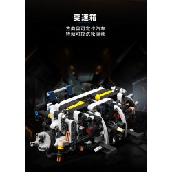 HAPPY BUILD SHINEYU XINYU YC-23006 23006 YC23006 non  MẠ ĐIỆN DÁNG THẤP XE THỂ THAO PORSCHE 911 1:10 tỷ lệ 1:10 bộ đồ chơi xếp lắp ráp ghép mô hình  Kỹ Thuật Công Nghệ Cao Mô Hình Phương Tiện