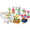 SEMBO 612211 612204 612205 612206 612207 612208 612209 non  SPONGEBOB SQUAREPANTS SẢN PHẨM ĐƯỢC CẤP PHÉP CHÂN DUNG GIA ĐÌNH bộ đồ chơi xếp lắp ráp ghép mô hình Movie & Game Phim Và Trò Chơi 1134 khối