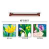 ZHEGAO DZ1015 1015 non  HOA TULIP bộ đồ chơi xếp lắp ráp ghép mô hình Art PAINTING BIONICTULIPS 542 khối