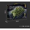 PanlosBrick 676007 Panlos Brick 676007 non  XE TĂNG JS-2 "STALIN 2" bộ đồ chơi xếp lắp ráp ghép mô hình Military Army STALIN II JS-2 HEAVY TANK Quân Sự Bộ Đội 928 khối