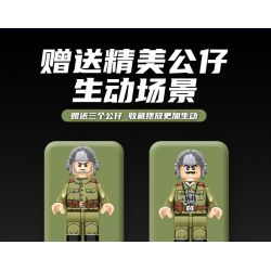 PanlosBrick 676007 Panlos Brick 676007 non  XE TĂNG JS-2 "STALIN 2" bộ đồ chơi xếp lắp ráp ghép mô hình Military Army STALIN II JS-2 HEAVY TANK Quân Sự Bộ Đội 928 khối