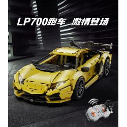 CADA DOUBLEE C63004 63004 non  SIÊU XE LAMBORGHINI AVENTADOR LP700 bộ đồ chơi xếp lắp ráp ghép mô hình  Kỹ Thuật Công Nghệ Cao Mô Hình Phương Tiện 1805 khối