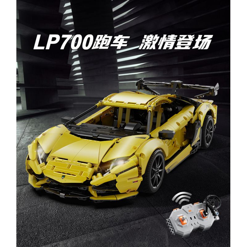 CADA DOUBLEE C63004 63004 non  SIÊU XE LAMBORGHINI AVENTADOR LP700 bộ đồ chơi xếp lắp ráp ghép mô hình  Kỹ Thuật Công Nghệ Cao Mô Hình Phương Tiện 1805 khối