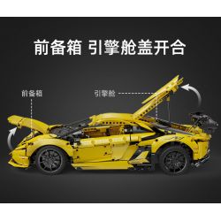 CADA DOUBLEE C63004 63004 non  SIÊU XE LAMBORGHINI AVENTADOR LP700 bộ đồ chơi xếp lắp ráp ghép mô hình  Kỹ Thuật Công Nghệ Cao Mô Hình Phương Tiện 1805 khối