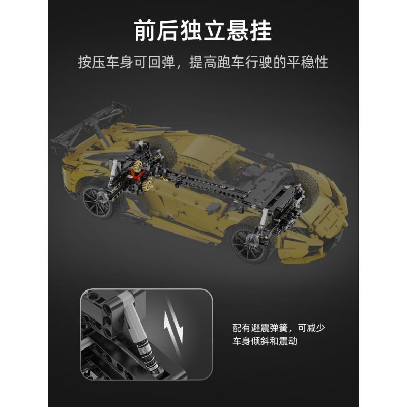 CADA DOUBLEE C63004 63004 non  SIÊU XE LAMBORGHINI AVENTADOR LP700 bộ đồ chơi xếp lắp ráp ghép mô hình  Kỹ Thuật Công Nghệ Cao Mô Hình Phương Tiện 1805 khối