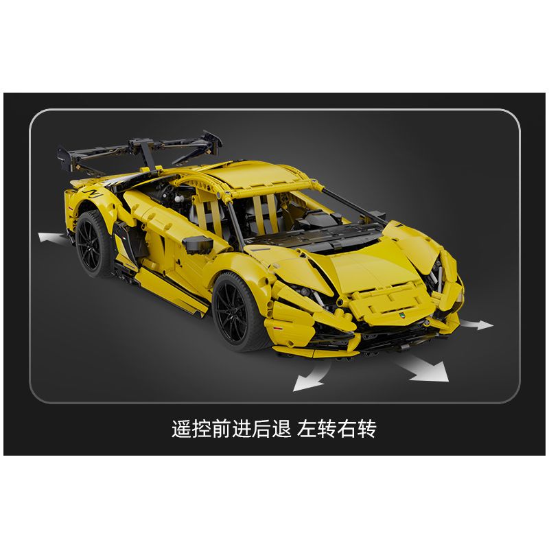 CADA DOUBLEE C63004 63004 non  SIÊU XE LAMBORGHINI AVENTADOR LP700 bộ đồ chơi xếp lắp ráp ghép mô hình  Kỹ Thuật Công Nghệ Cao Mô Hình Phương Tiện 1805 khối