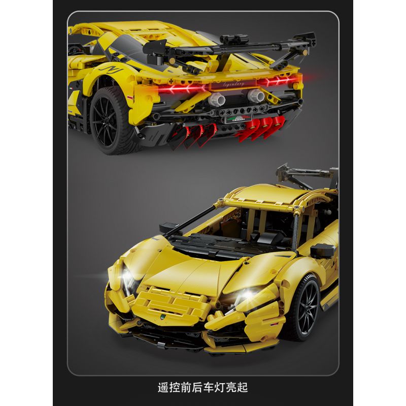 CADA DOUBLEE C63004 63004 non  SIÊU XE LAMBORGHINI AVENTADOR LP700 bộ đồ chơi xếp lắp ráp ghép mô hình  Kỹ Thuật Công Nghệ Cao Mô Hình Phương Tiện 1805 khối