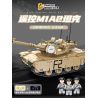 PanlosBrick 676006 Panlos Brick 676006 non  XE TĂNG M1A2 bộ đồ chơi xếp lắp ráp ghép mô hình Military Army M1A2 ABRAMS MAIN BATTLE TANK Quân Sự Bộ Đội 1096 khối