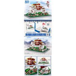 FUN IMAGINATION LZ8244 8244 non  CUNG ĐIỆN POTALA bộ đồ chơi xếp lắp ráp ghép mô hình Creator Expert Chuyên Gia Sáng Tạo 2782 khối