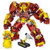 LW 2052 non  TÀU KHU TRỤC HULK ÁO GIÁP CHỐNG MK-48 bộ đồ chơi xếp lắp ráp ghép mô hình Marvel Super Heroes HAWK DESTROYER Siêu Anh Hùng Marvel 1529 khối