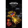 LW 2052 non  TÀU KHU TRỤC HULK ÁO GIÁP CHỐNG MK-48 bộ đồ chơi xếp lắp ráp ghép mô hình Marvel Super Heroes HAWK DESTROYER Siêu Anh Hùng Marvel 1529 khối