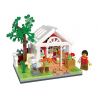 ZHEGAO 00291 non  NGÔI NHÀ ĐẦY NẮNG bộ đồ chơi xếp lắp ráp ghép mô hình Creator SUNLIGHT GARDEN HOUSE Sáng Tạo 258 khối