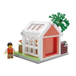 ZHEGAO 00291 non  NGÔI NHÀ ĐẦY NẮNG bộ đồ chơi xếp lắp ráp ghép mô hình Creator SUNLIGHT GARDEN HOUSE Sáng Tạo 258 khối