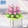 ZHEGAO DS1019 1019 non  BAICAO LOVE SONG MỌNG NƯỚC bộ đồ chơi xếp lắp ráp ghép mô hình Flowers LOVE SONG OF FLOWERS Hoa 90 khối