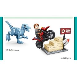 GAOMISI T1046 1046 non  KHỦNG LONG TẤN CÔNG bộ đồ chơi xếp lắp ráp ghép mô hình Dino DINOSAUR ATTACK 233 khối GAOMISI T1046 1046 non  KHỦNG LONG TẤN CÔNG bộ đồ chơi xếp lắp ráp ghép mô hình Dino DINOSAUR ATTACK 233 khối