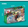 GAOMISI T1046 1046 non  KHỦNG LONG TẤN CÔNG bộ đồ chơi xếp lắp ráp ghép mô hình Dino DINOSAUR ATTACK 233 khối