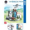 ZHEGAO QL0293 0293 non  TRUNG TÂM PHÓNG VỆ TINH THÁI NGUYÊN bộ đồ chơi xếp lắp ráp ghép mô hình LAUNCH PAD 424 khối