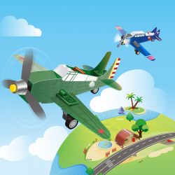 CADA DOUBLEE C71024 71024 non  BỘ ĐỒ MÁY BAY bộ đồ chơi xếp lắp ráp ghép mô hình PAPER BRICK CONSTRUCTION SET 226 khối