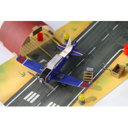 CADA DOUBLEE C71024 71024 non  BỘ ĐỒ MÁY BAY bộ đồ chơi xếp lắp ráp ghép mô hình PAPER BRICK CONSTRUCTION SET 226 khối