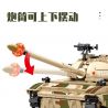 SEMBO 203127 non  XE TĂNG CHIẾN ĐẤU CHỦ LỰC KIỂU 88A bộ đồ chơi xếp lắp ráp ghép mô hình Military Army TYPE 88A MAIN BATTLE TANK Quân Sự Bộ Đội 1735 khối