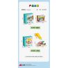 KEEPPLEY K20615 20615 non  ĐI HỌC bộ đồ chơi xếp lắp ráp ghép mô hình Crayon Shin-Chan Cậu Bé Bút Chì