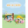 KEEPPLEY K20615 20615 non  ĐI HỌC bộ đồ chơi xếp lắp ráp ghép mô hình Crayon Shin-Chan Cậu Bé Bút Chì