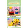 KEEPPLEY K20615 20615 non  ĐI HỌC bộ đồ chơi xếp lắp ráp ghép mô hình Crayon Shin-Chan Cậu Bé Bút Chì