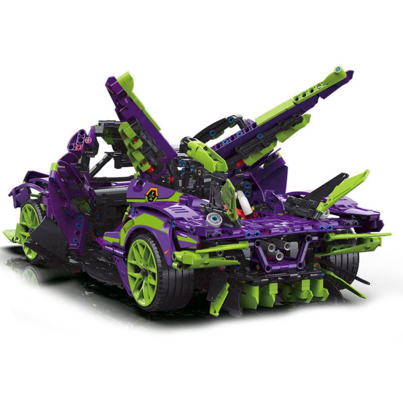 MOYU BLOCK MY88007 88007 MY88007A 88007A MY88007C 88007C non  XE CÔNG NGHỆ SIÊU DI ĐỘNG EVO tỷ lệ 1:10 bộ đồ chơi xếp lắp ráp ghép mô hình  APOLLO PROJECT EVO Kỹ Thuật Công Nghệ Cao Mô Hình Phương Tiện 2183 khối