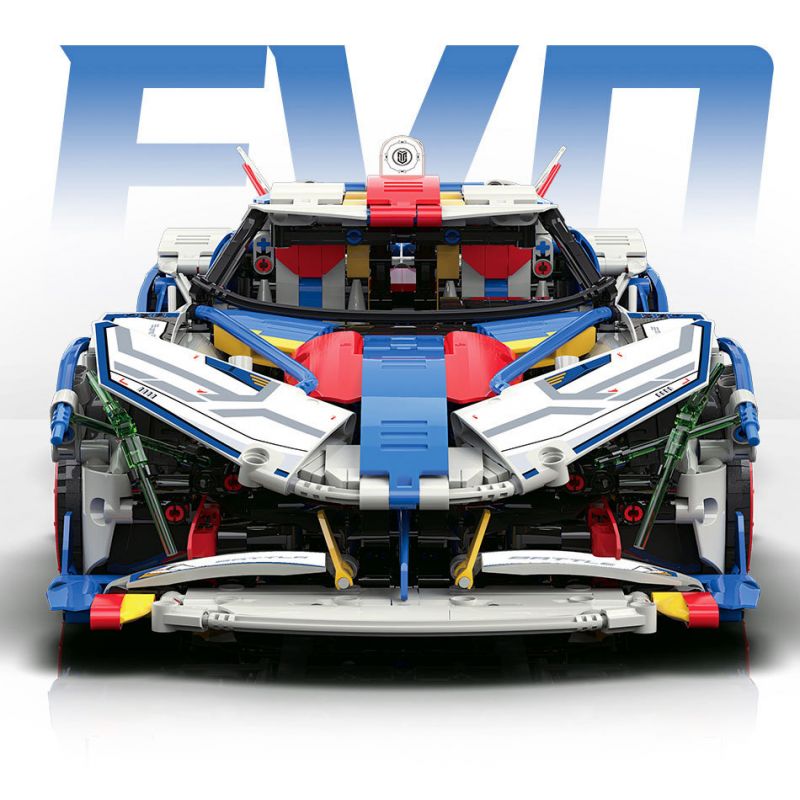 MOYU BLOCK MY88007 88007 MY88007A 88007A MY88007C 88007C non  XE CÔNG NGHỆ SIÊU DI ĐỘNG EVO tỷ lệ 1:10 bộ đồ chơi xếp lắp ráp ghép mô hình  APOLLO PROJECT EVO Kỹ Thuật Công Nghệ Cao Mô Hình Phương Tiện 2183 khối