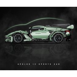 ENCOURAGEMENT LS66001 66001 non  APOLLO IE ROADSTER tỷ lệ 1:10 bộ đồ chơi xếp lắp ráp ghép mô hình  Kỹ Thuật Công Nghệ Cao Mô Hình Phương Tiện 2816 khối