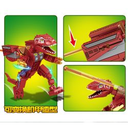 SEMBO 205039 205040 205041 205042 non  THẾ GIỚI KHỦNG LONG MECH DINOSAUR 4 LOẠI bộ đồ chơi xếp lắp ráp ghép mô hình Jurassic World 95 khối