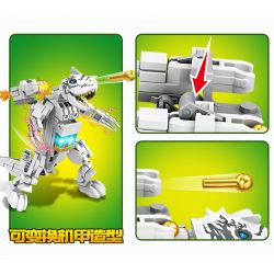 SEMBO 205039 205040 205041 205042 non  THẾ GIỚI KHỦNG LONG MECH DINOSAUR 4 LOẠI bộ đồ chơi xếp lắp ráp ghép mô hình Jurassic World 95 khối