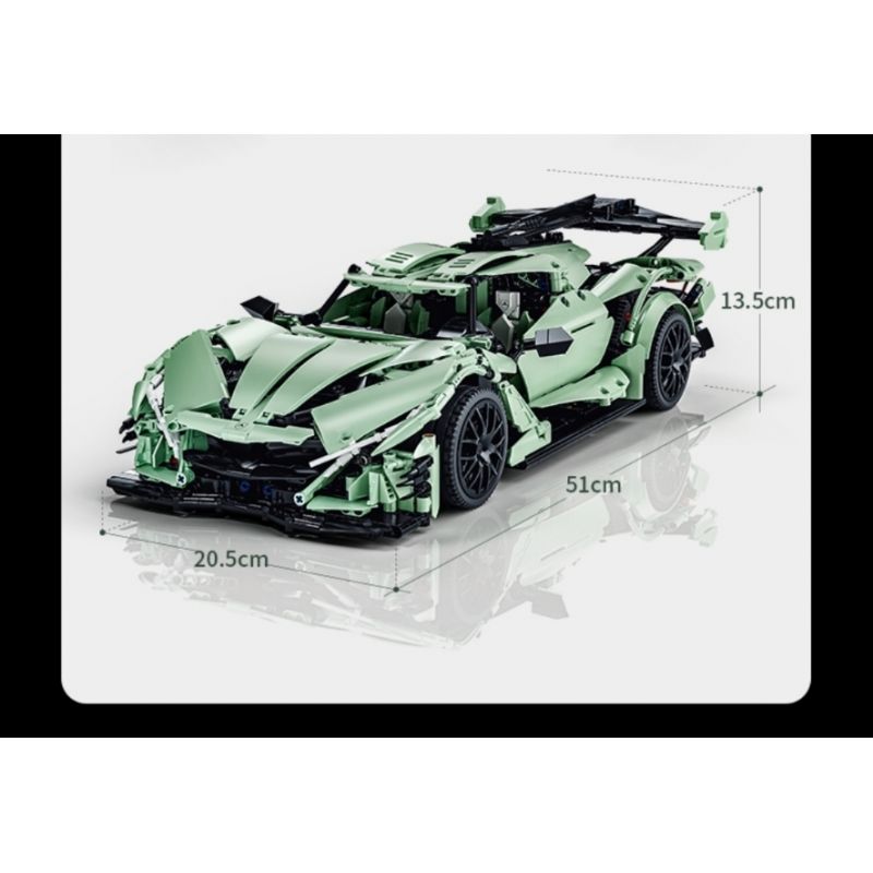 ENCOURAGEMENT LS66001 66001 non  APOLLO IE ROADSTER tỷ lệ 1:10 bộ đồ chơi xếp lắp ráp ghép mô hình  Kỹ Thuật Công Nghệ Cao Mô Hình Phương Tiện 2816 khối