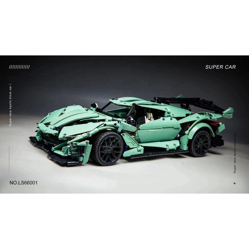 ENCOURAGEMENT LS66001 66001 non  APOLLO IE ROADSTER tỷ lệ 1:10 bộ đồ chơi xếp lắp ráp ghép mô hình  Kỹ Thuật Công Nghệ Cao Mô Hình Phương Tiện 2816 khối