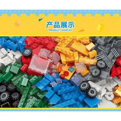 Enlighten 2907 Qman 2907 non  XE VUI bộ đồ chơi xếp lắp ráp ghép mô hình Classic BUILD N LEARN CAR Cổ Điển 521 khối