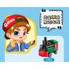 Enlighten 2907 Qman 2907 non  XE VUI bộ đồ chơi xếp lắp ráp ghép mô hình Classic BUILD N LEARN CAR Cổ Điển 521 khối