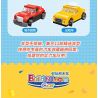 Enlighten 2907 Qman 2907 non  XE VUI bộ đồ chơi xếp lắp ráp ghép mô hình Classic BUILD N LEARN CAR Cổ Điển 521 khối