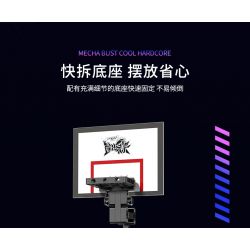 WISE BLOCK HA393002 393002 non  MÔ HÌNH CƠ KHÍ CHÚ DÊ NGỘ NGHĨNH bộ đồ chơi xếp lắp ráp ghép mô hình 1566 khối