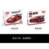 ACHKO 60019 non  XE THỂ THAO MÀU ĐỎ bộ đồ chơi xếp lắp ráp ghép mô hình  Kỹ Thuật Công Nghệ Cao Mô Hình Phương Tiện 462 khối