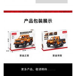 ACHKO 60017 non  XE BÁN TẢI FORD RAPTOR bộ đồ chơi xếp lắp ráp ghép mô hình  Kỹ Thuật Công Nghệ Cao Mô Hình Phương Tiện 462 khối
