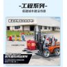 WISE BLOCK HA389132 389132 non  XE TẢI PIZZA ĐIỀU KHIỂN TỪ XA BẰNG ĐIỆN bộ đồ chơi xếp lắp ráp ghép mô hình City Thành Phố 437 khối