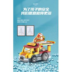 WISE BLOCK HA389131 389131 non  XE ĐIỆN ĐIỀU KHIỂN TỪ XA THÀNH PHỐ bộ đồ chơi xếp lắp ráp ghép mô hình City 443 khối