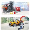 WISE BLOCK HA389131 389131 non  XE ĐIỆN ĐIỀU KHIỂN TỪ XA THÀNH PHỐ bộ đồ chơi xếp lắp ráp ghép mô hình City 443 khối