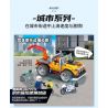 WISE BLOCK HA389131 389131 non  XE ĐIỆN ĐIỀU KHIỂN TỪ XA THÀNH PHỐ bộ đồ chơi xếp lắp ráp ghép mô hình City 443 khối
