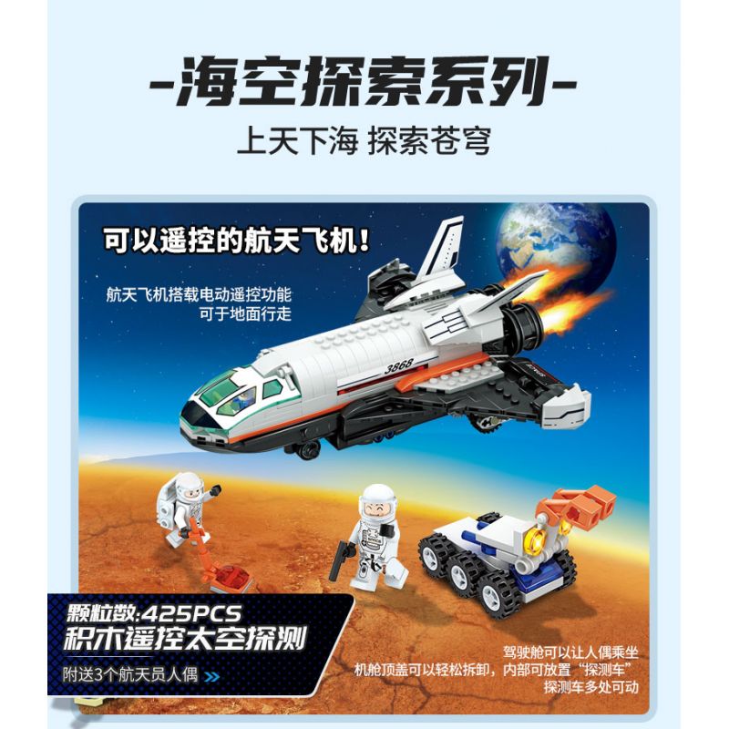 WISE BLOCK HA389121 389121 non  ĐUỔI THEO BỜ BIỂN ĐIỀU KHIỂN TỪ XA BẰNG ĐIỆN bộ đồ chơi xếp lắp ráp ghép mô hình City Thành Phố 427 khối