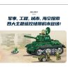 WISE BLOCK HA389122 389122 non  XE TĂNG T-34 ĐIỀU KHIỂN TỪ XA BẰNG ĐIỆN bộ đồ chơi xếp lắp ráp ghép mô hình Military Army Quân Sự Bộ Đội 472 khối