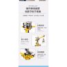 DELI 74385 non  CẦN TRỤC THÁP KHOA HỌC VÀ GIÁO DỤC bộ đồ chơi xếp lắp ráp ghép mô hình  Kỹ Thuật Công Nghệ Cao Mô Hình Phương Tiện 131 khối